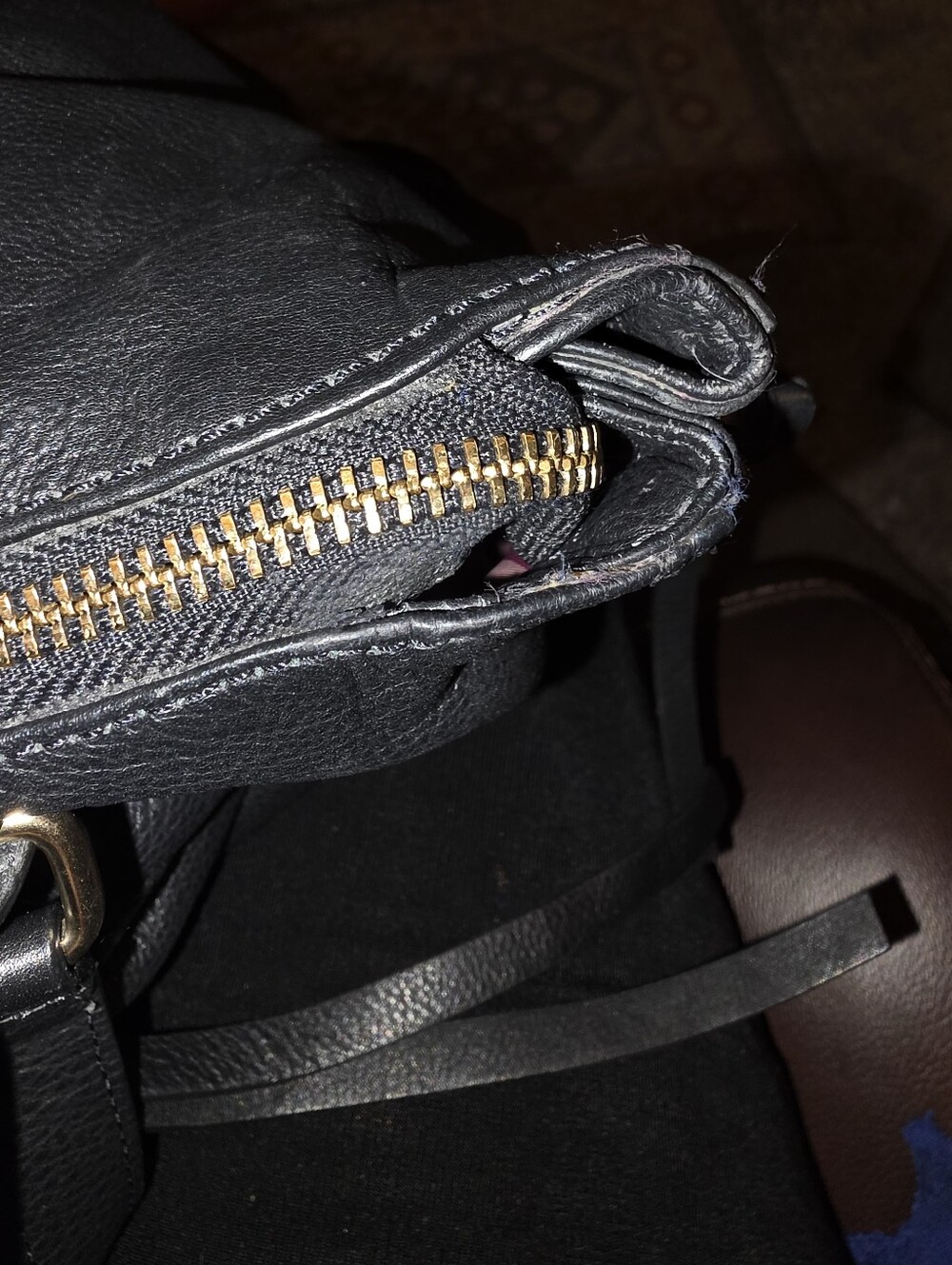 KOOBA Black Leather Shoulder Bag...Pre-owned in good condition! - Picture 7 of 7